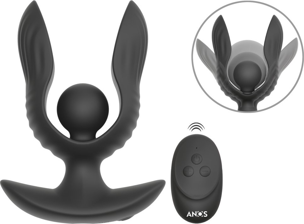 Analvibrator mit Spreiz- und Pumpfunktion