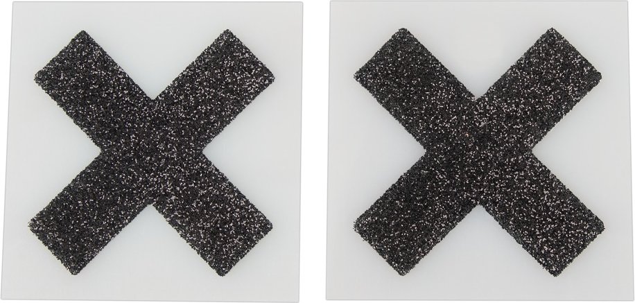Nippelsticker „X“, selbstklebend