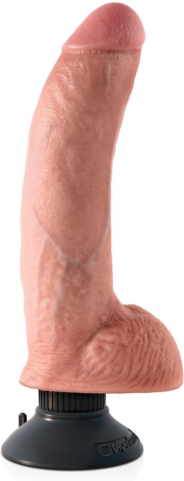 Vibrator „9" Vibrating Cock with Balls“, 23 cm