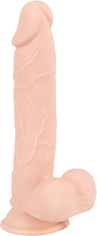 Naturdildo "Medium Bendable Dildo", in Position biegbar, 24 cm