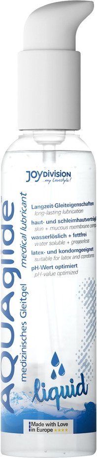 Gleitgel „AQUAglide liquid“ mit fließender Konsistenz
