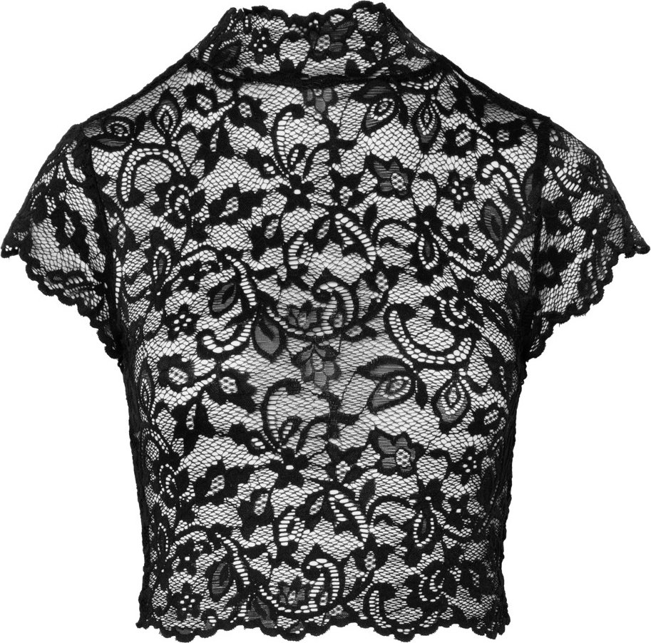 Spitzen-Top „Libido“ , bauchfrei