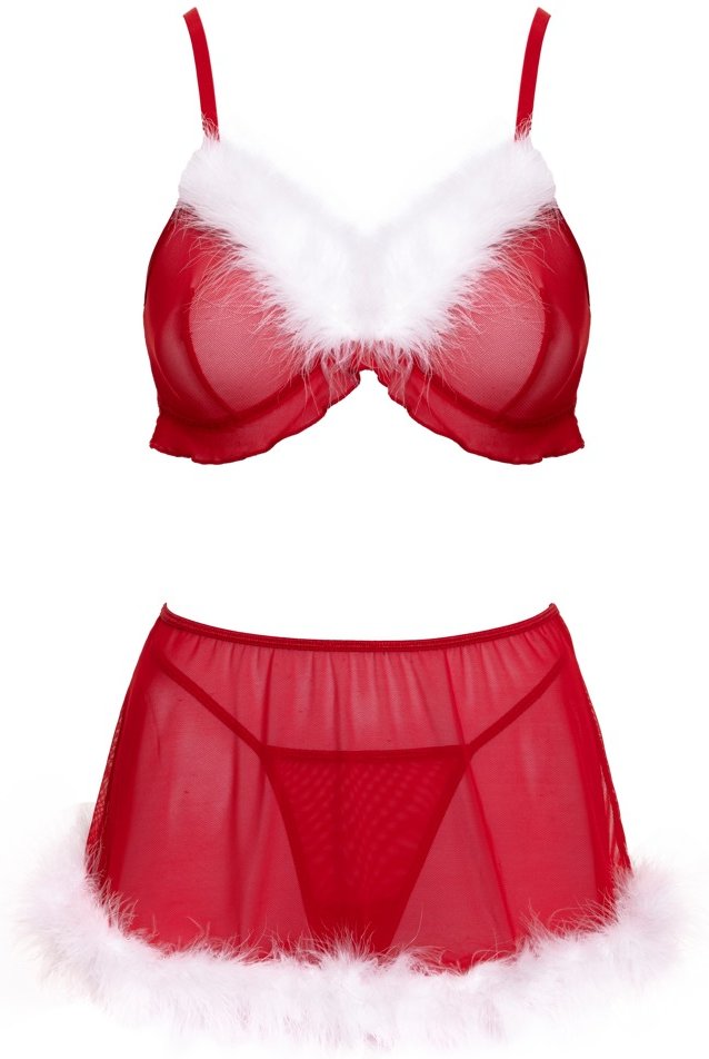 Thumbnail - 3-teiliges Dessous-Set „X-Mas“