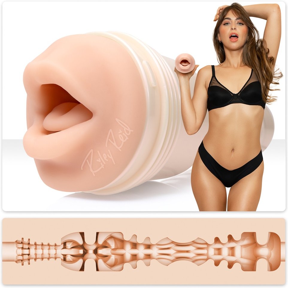 Masturbator „Riley Reid Insomnia“ mit intensiver Reizstruktur