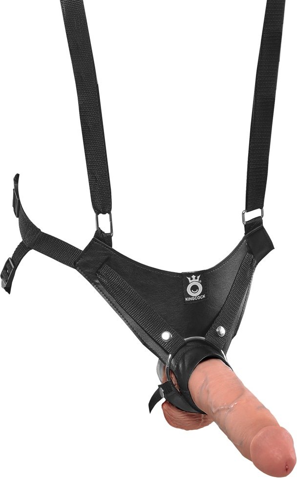 Strap-on Harness „Hollow Strap-On Suspender System“, Dildo hohl