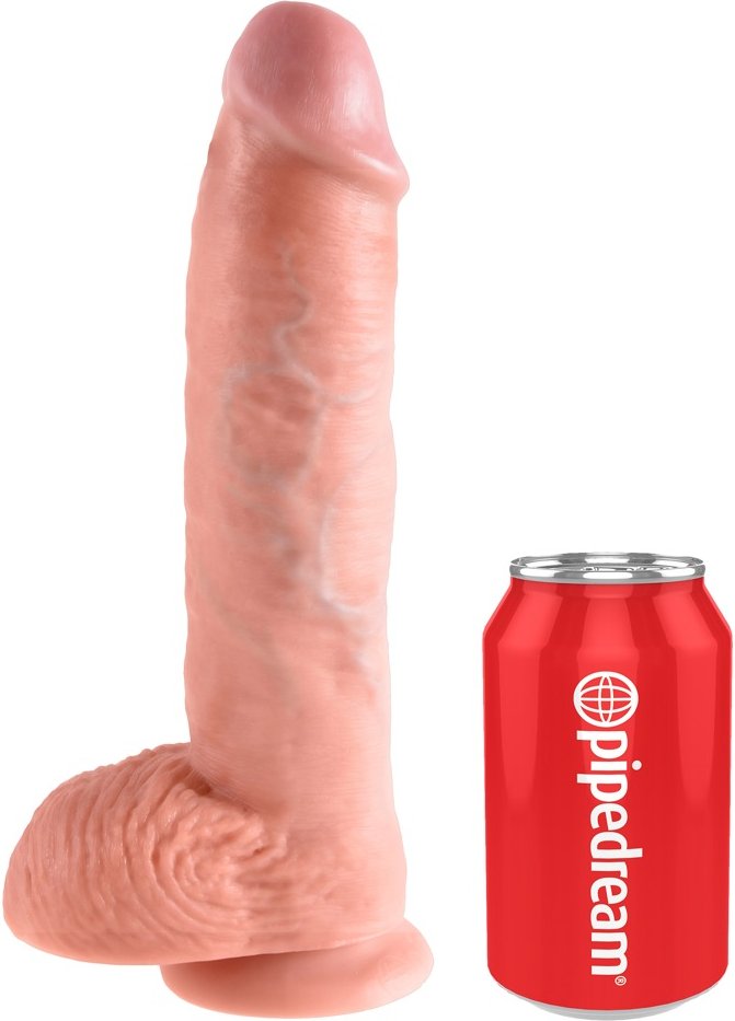Dildo „10" Cock with Balls“, 25,4 cm