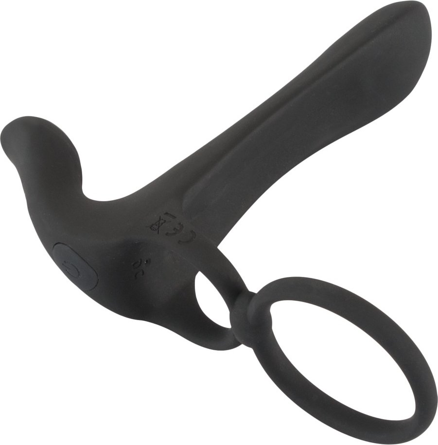 Paarvibrator „Couple's Vibrator“ mit Penis-/Hodenring und Klitorisstimulator