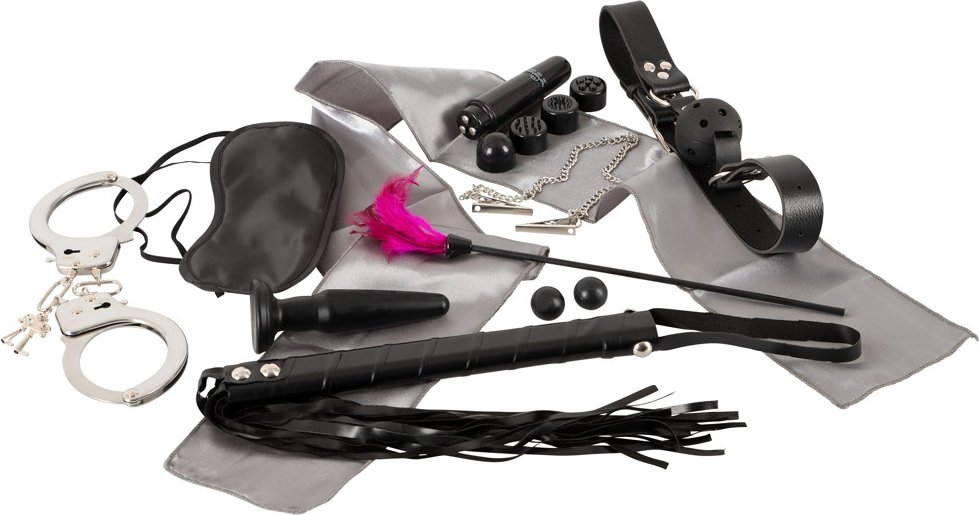 10-teiliges Bondage-Set „Ultimate Bondage Kit“, Starter-Set mit vielen Toys