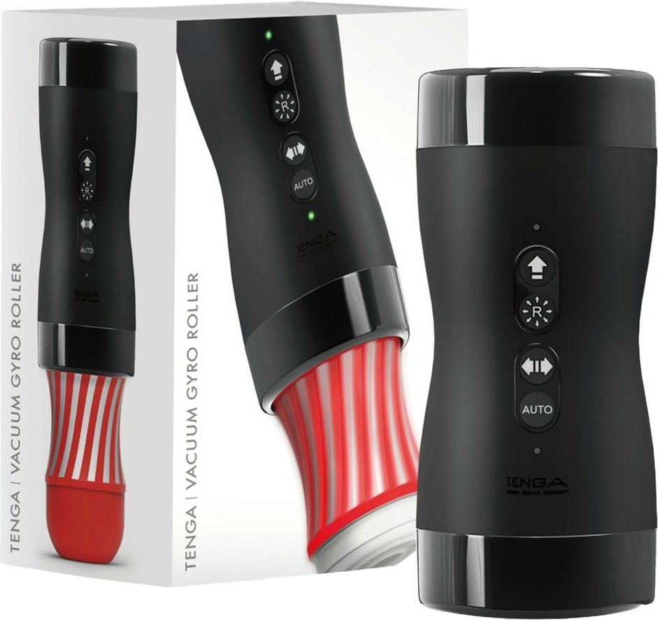 Masturbator-Aufsatz „Vacuum Gyro Roller” inklusive Rolling Tenga Cup