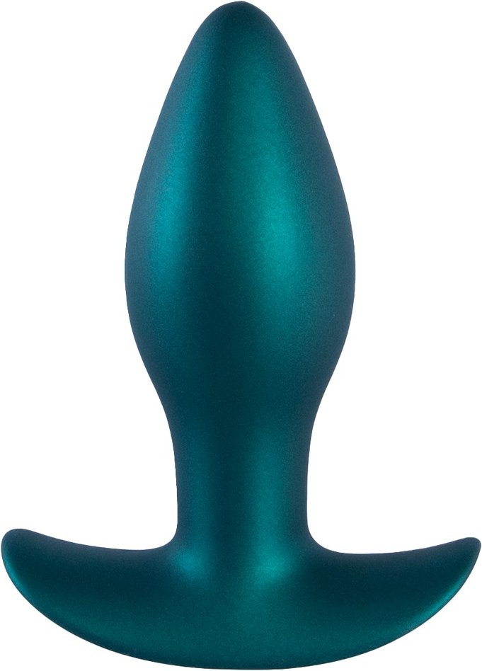 Analplug „Metallic“ aus Silikon