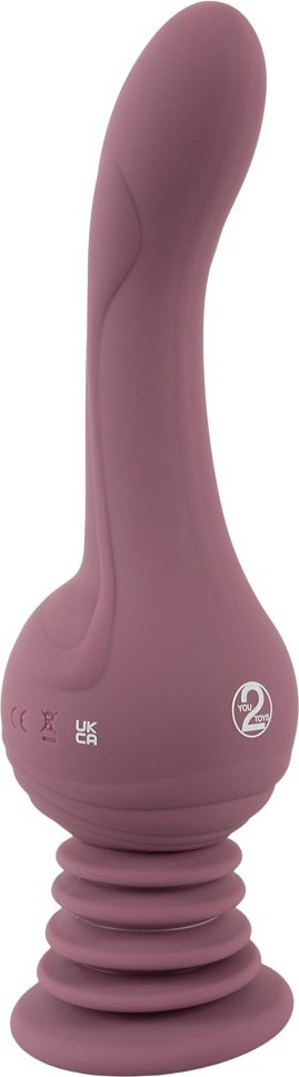Vibrator „Turbo Shaker G-Spot Lover“ mit federndem Saugfuß