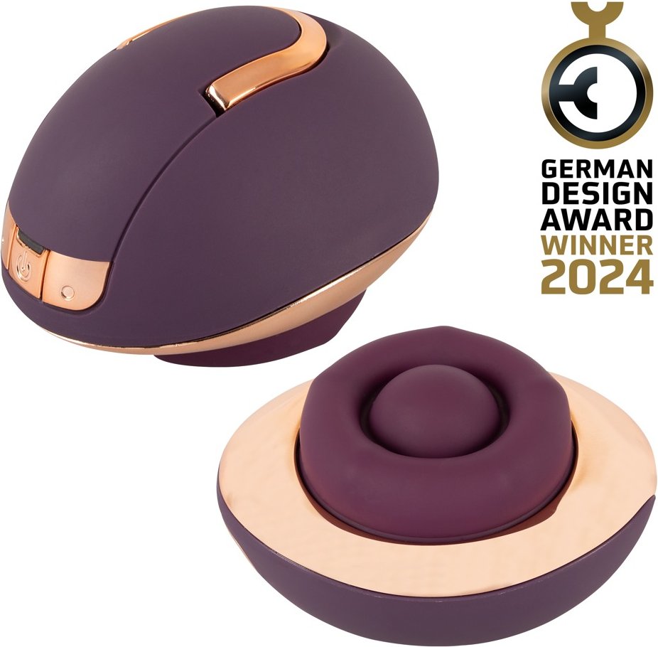 Auflegevibrator „Rotating Vulva Massager“ mit Haltering