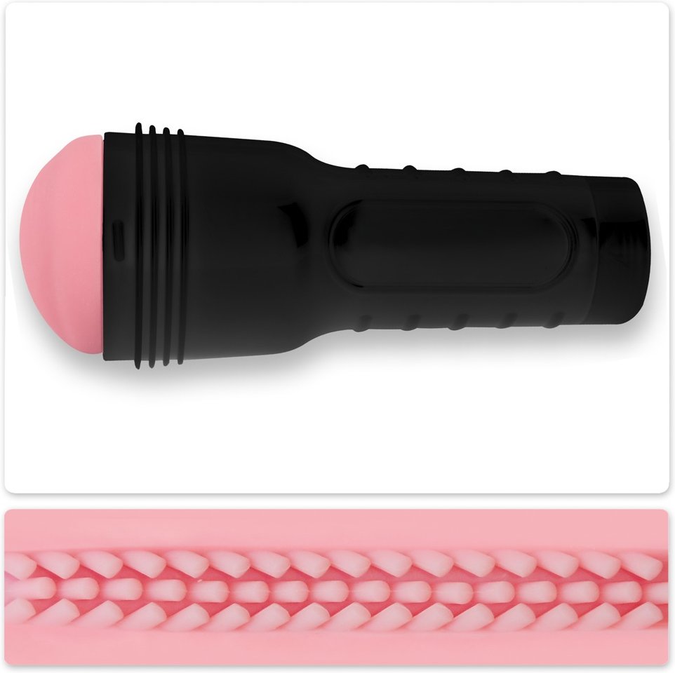 Masturbator mit nachgebildeter Vagina, 25 cm, mit Noppen