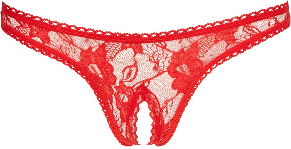 String ouvert aus Spitze