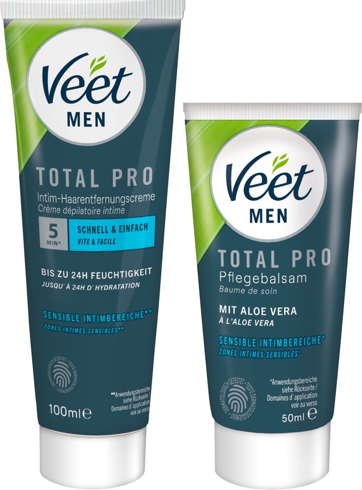 Veet Intim-Haarentfernungs-Set, 150 ml
