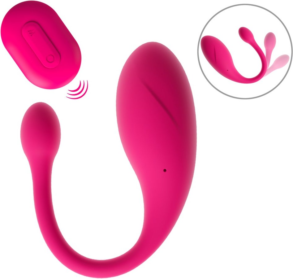 Vibro-Ei „KORAL“ mit Fernbedienung