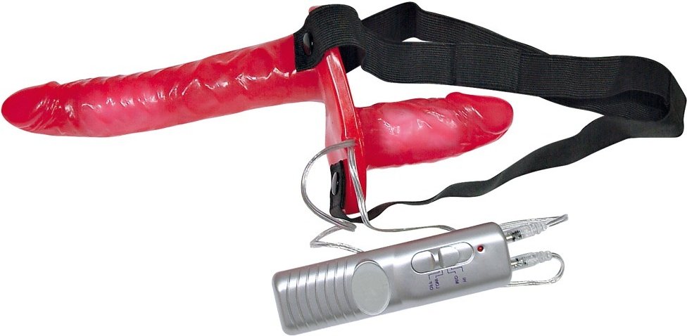 Umschnallvibrator „Strap-on Duo“ mit 2 Vibratoren