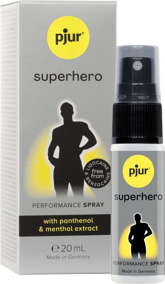 Penisspray „Superhero“ zur Verzögerung