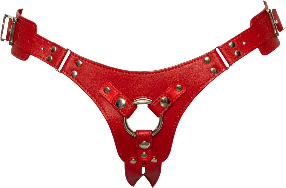 Umschnallgurt aus Lederimitat, größenverstellbar