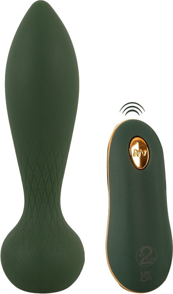 Analvibrator „Luxurious RC Anal Plug“ mit Fernbedienung