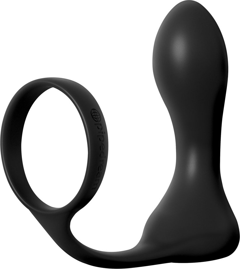 Penis-Hodenring „Rechargeable Ass-Gasm Pro“, mit Analplug