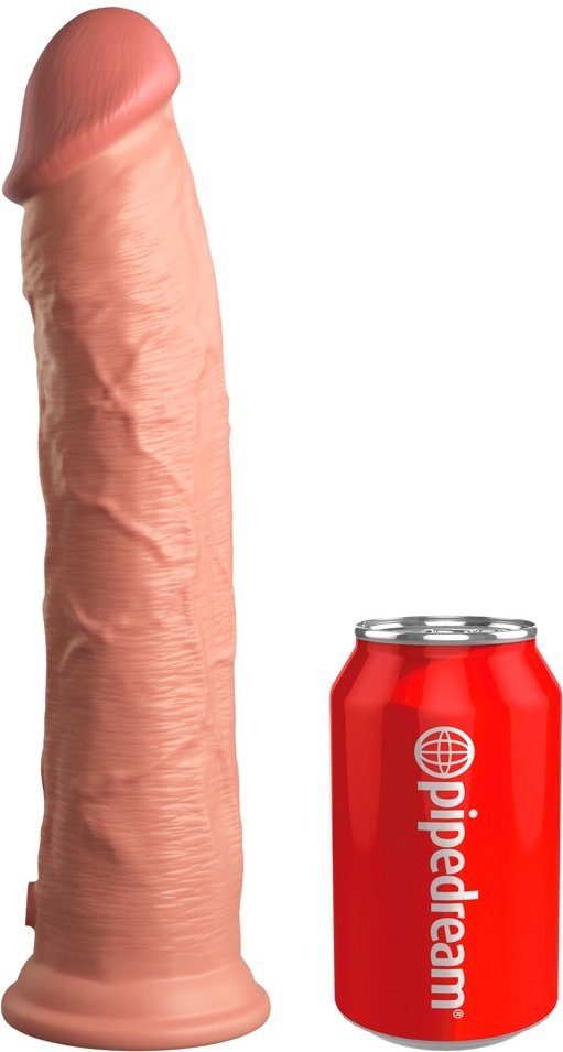 Naturdildo „11“ Dual Density Silicone Cock“ mit extra starkem Saugfuß