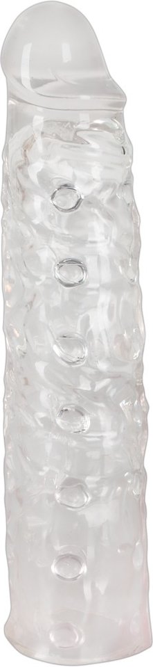 Thumbnail - Penishülle mit Noppen und Adern, transparent