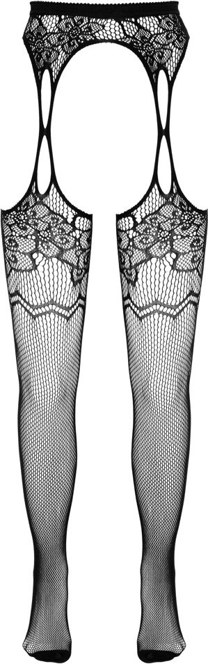 Straps-Strumpfhose in Strapsgurt-Optik