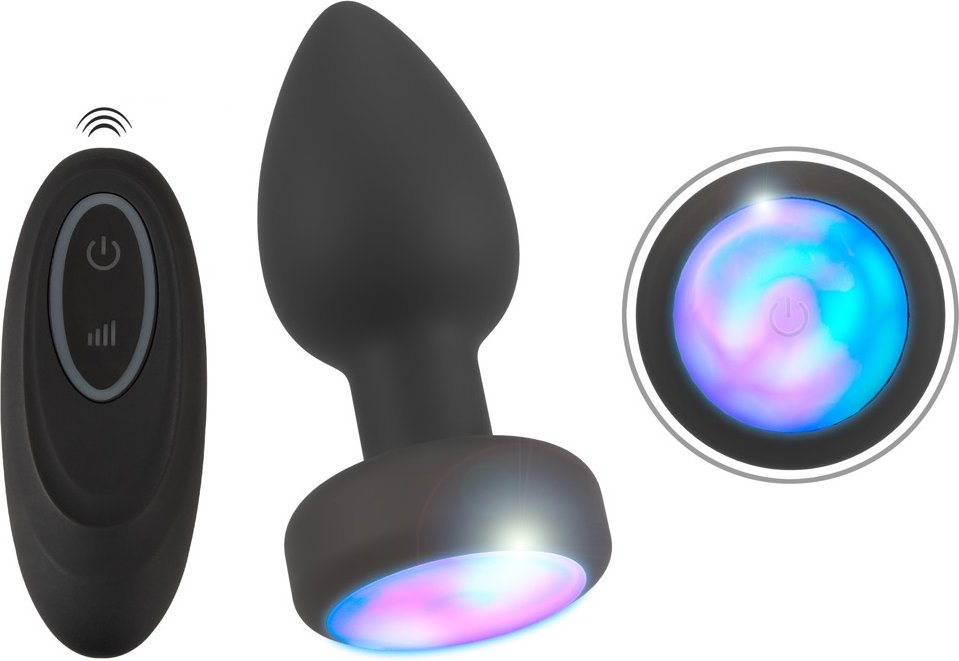 Thumbnail - Analvibrator „RC Flashing Butt Plug“ mit flackerndem LED-Licht