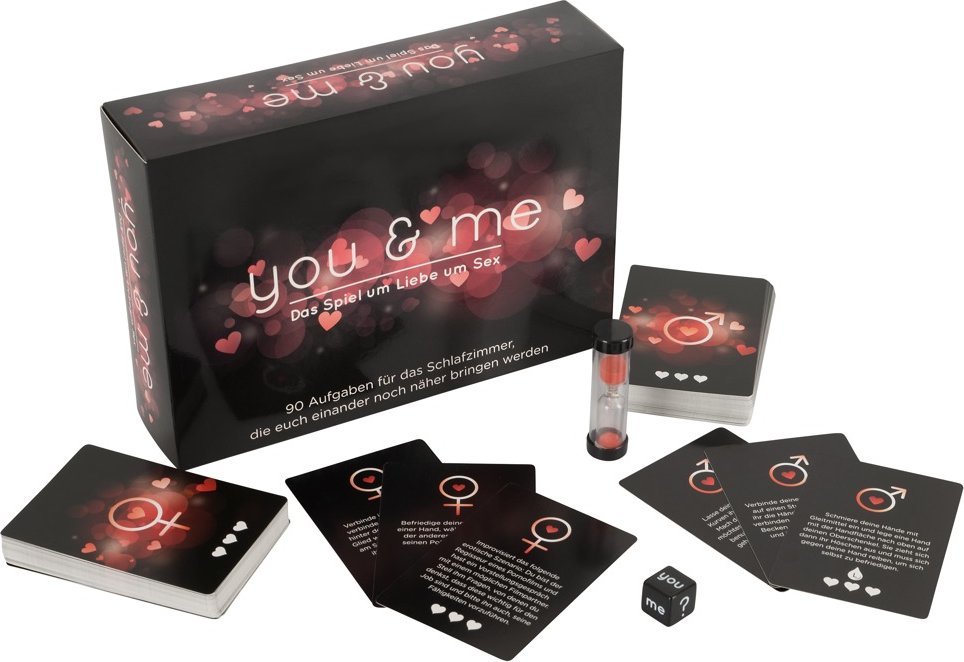 Kartenspiel „you & me“ für Paare