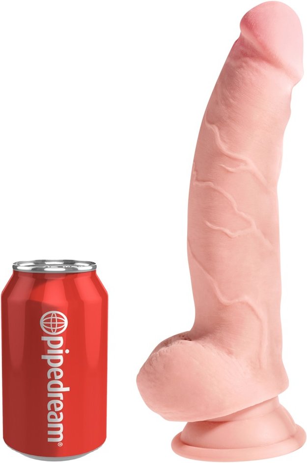 Dildo „8" Triple Density Cock with Balls“, 20 cm