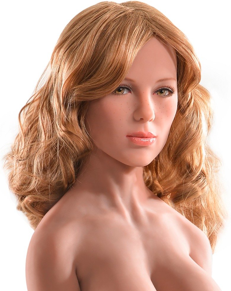 Lebensechte Liebespuppe „Mandy“, 3 Liebesöffnungen, hyperrealistisch