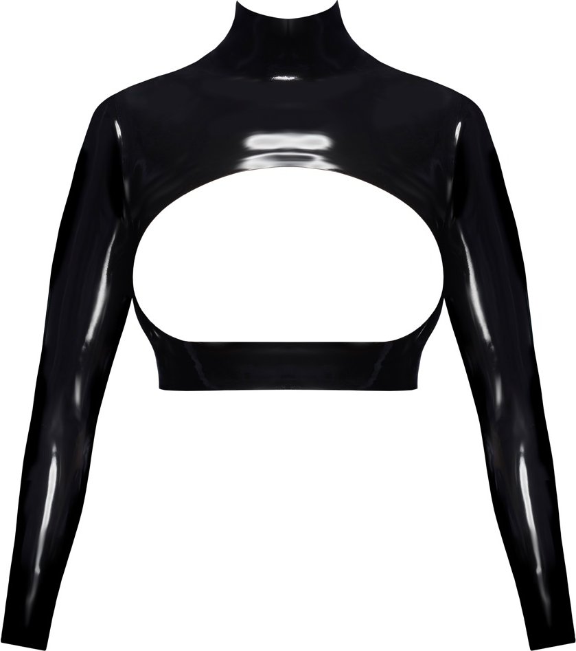 Latex-Shirt busenfrei
