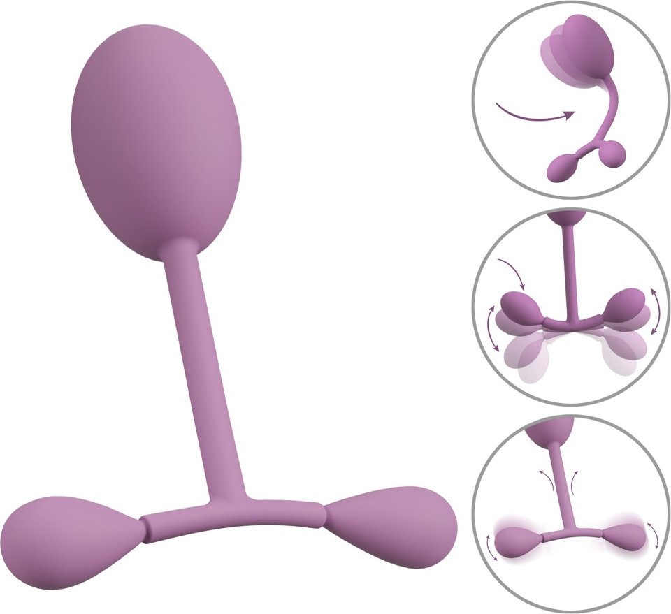 Vaginaltrainer mit schwingenden Gewichten