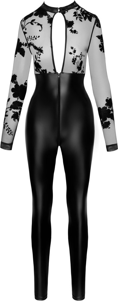 Thumbnail - Overall „Libido Exclusive“ im Powerwetlook mit Stretchtüll-Oberteil