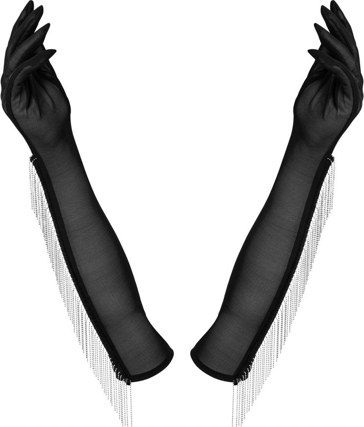 Handschuhe „Milladis“ mit Kettchen-Fransen