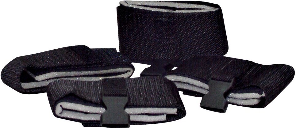 Bettfesseln, gepolstert mit Klettverschluss
