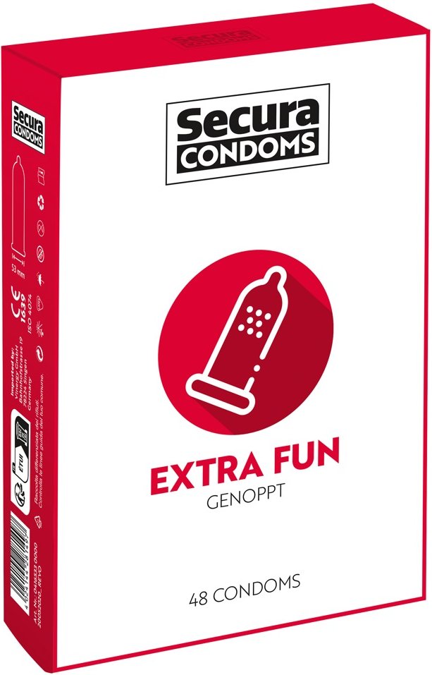 Kondome „Extra Fun“ mit Stimulationsnoppen