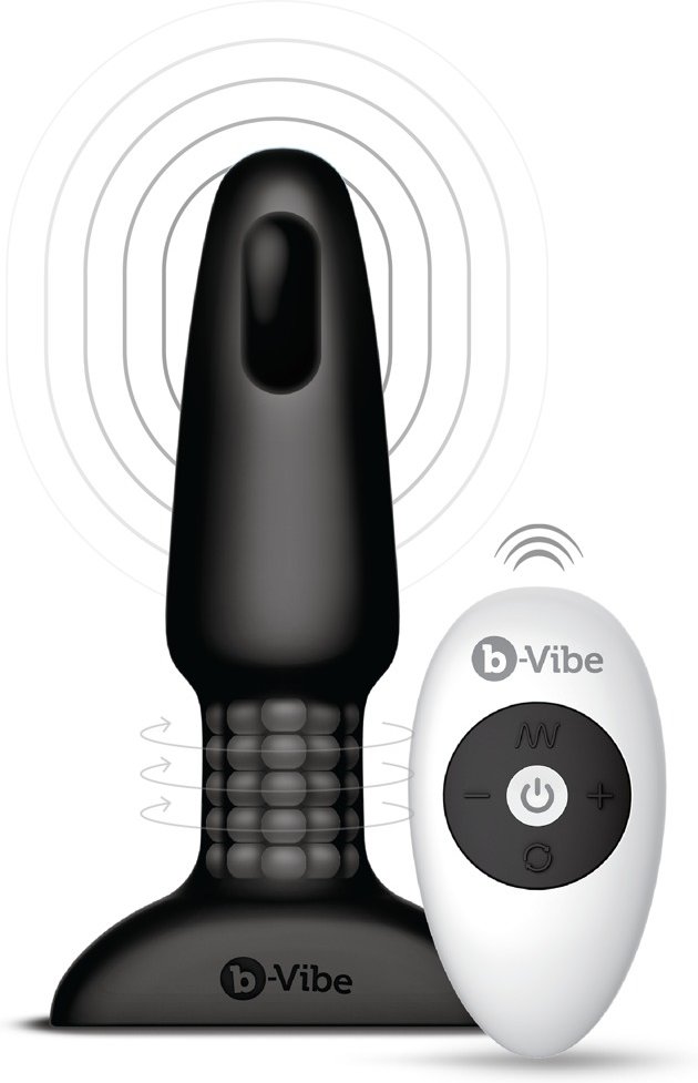 Analvibrator „Rimming 2“ mit Fernbedienung