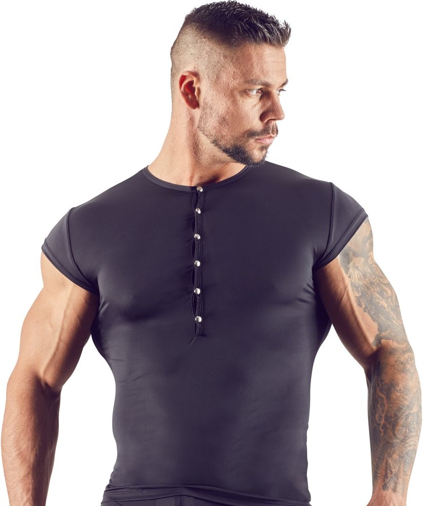 Shirt aus dünner, elastischer Mikrofaser