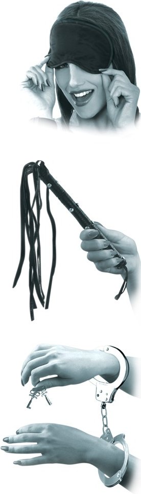 3-teiliges Bondage-Set „Lover's Fantasy Kit“, Grundausstattung für Einsteiger