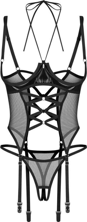 Strapshemd „Dominna“ inklusive Ouvert-String