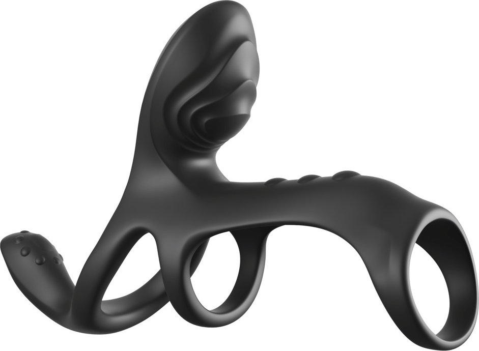 Penismanschette „Ultimate Couples Cage Max“ mit 3-fach-Vibration