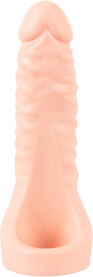 Thumbnail - Penis-/Hodenring „Double Fucker + Vibration“ mit flexiblem Naturvibrator