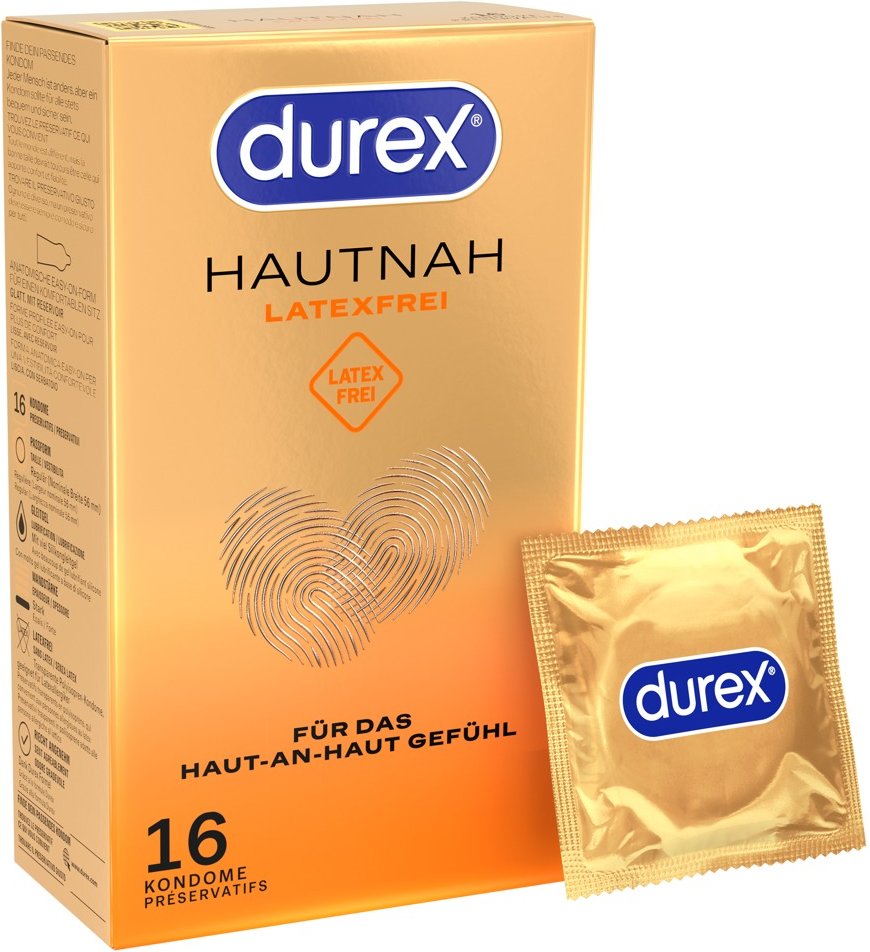 Kondome „Hautnah Latexfrei" aus Polyisopren