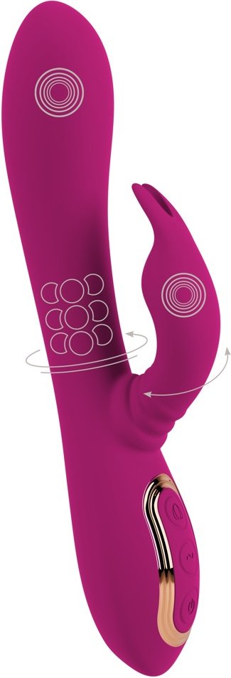 Rabbitvibrator mit Moving-Klitoris-Bunny