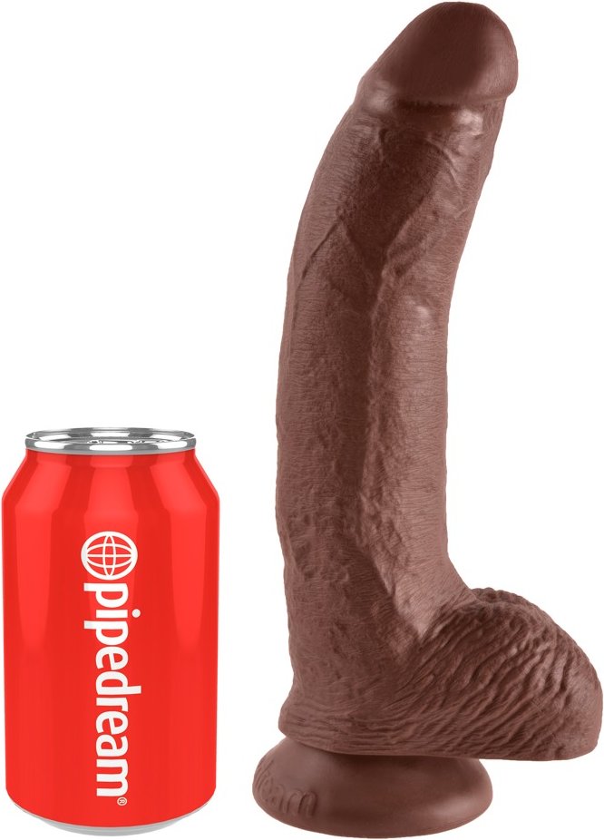 Dildo „9" Cock with Balls“, 22,9 cm