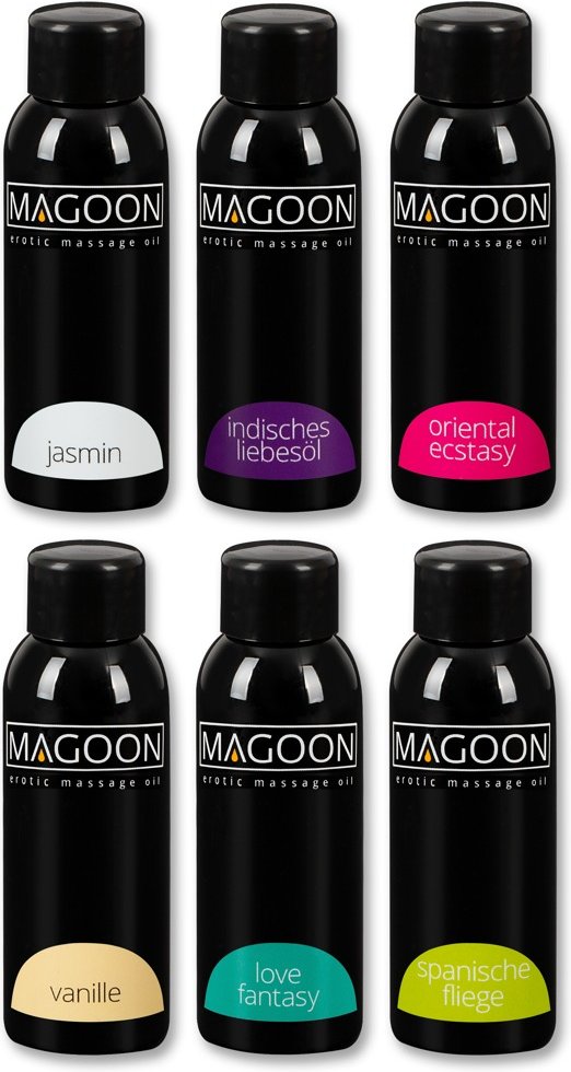 6-teiliges Massageöl-Set