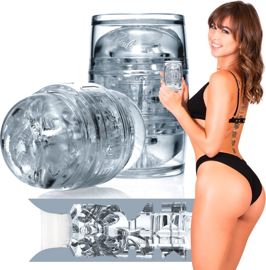 Masturbator „Quickshot Riley Reid“, mit Vagina- und Anusöffnung