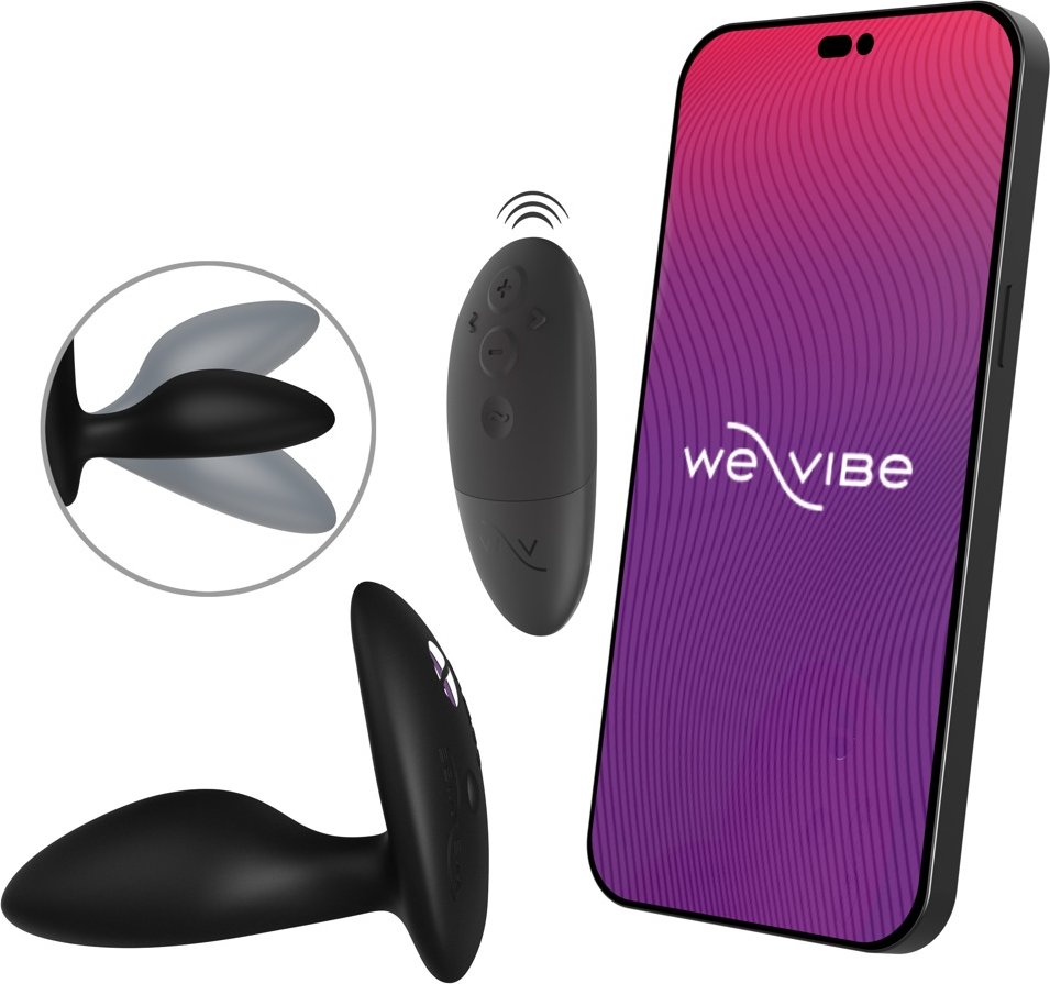 Vibro-Analplug „Ditto+“ mit Universal-Fernbedienung, auch per App steuerbar